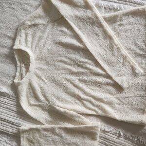 Soft lace sweater